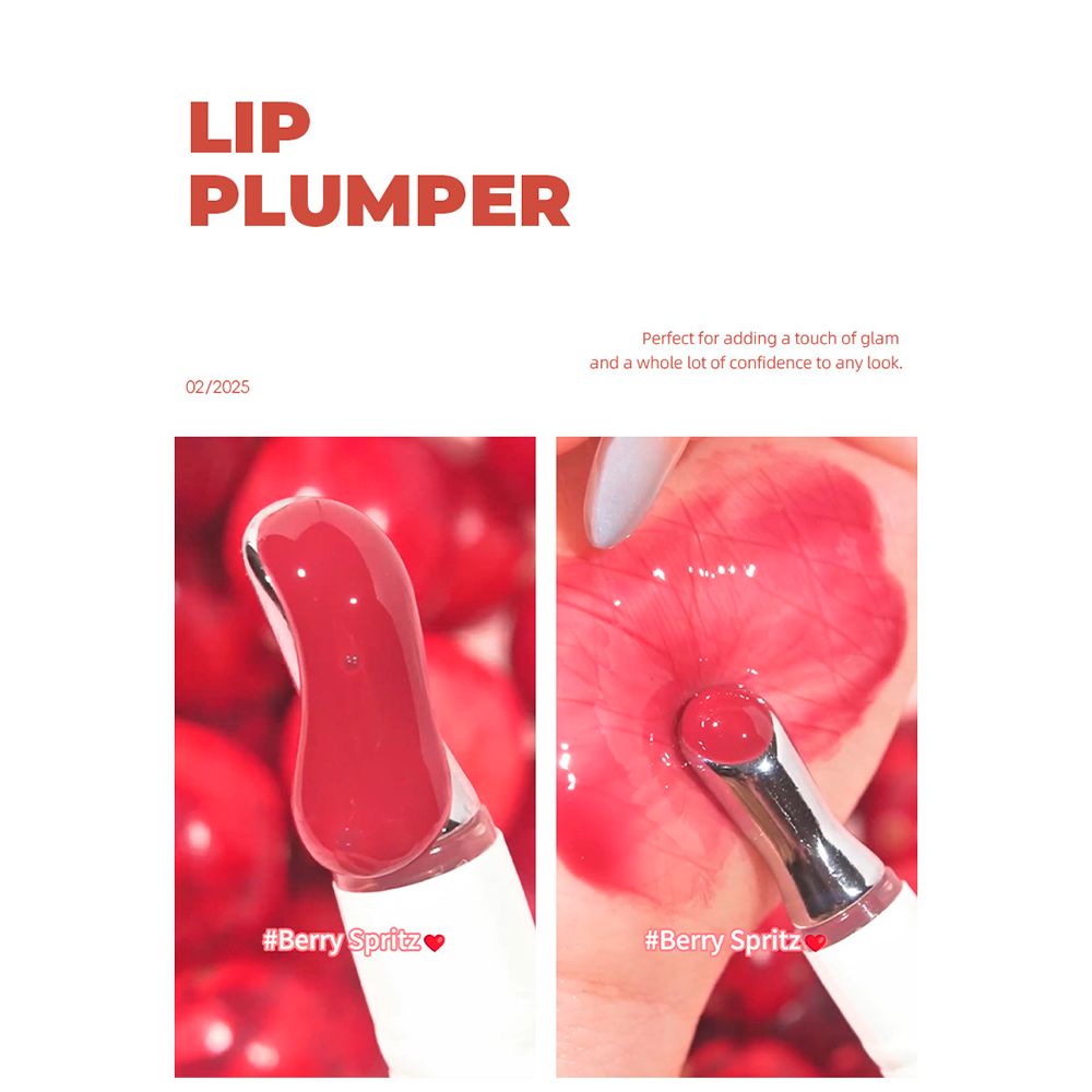 8 Colors Aluminum Alloy Head Moisturizing Lip Gloss