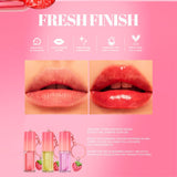 10 Colors Strawberry Keychain Pendant Vegetarian Fruit Flavor Lip Oil