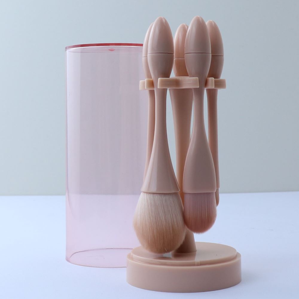 Small waist set of portable makeup brushes (5 pieces/bucket)