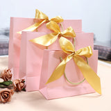 8 colors medium ribbon gift bag/cosmetic bag/shopping bag【30PCS】