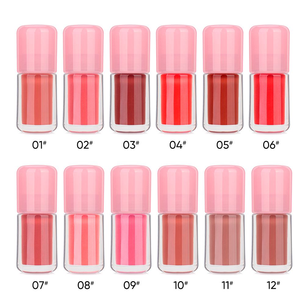 12 Colors Moisturizing Liquid Lip Gloss
