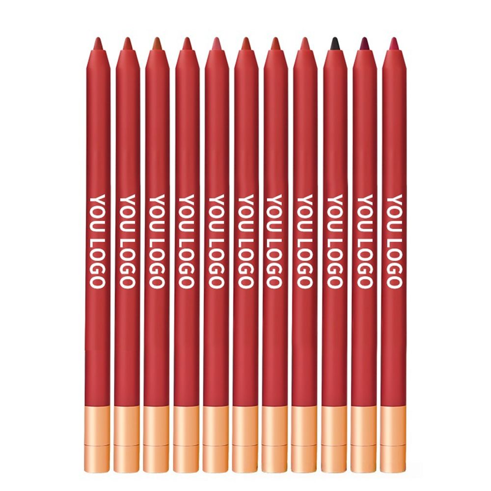 20 Colors Matte Waterproof Twist Lip Liner