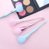 4 colors single extra large loose powder/cheek makeup brush