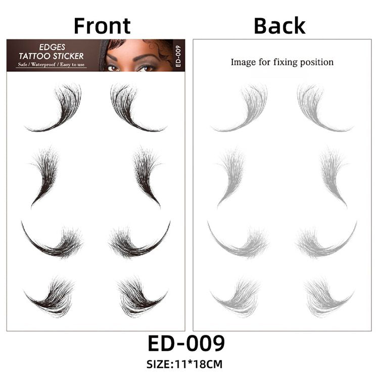 31 Kinds of Tattoo Stickers Hairline Edge Stickers