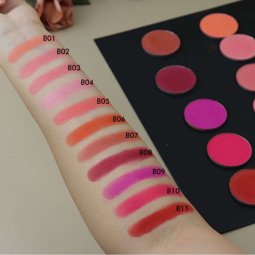 3 Colors Soft Pop Powder Blush【30-100-200PCS Free Shipping & Free Print Logo】