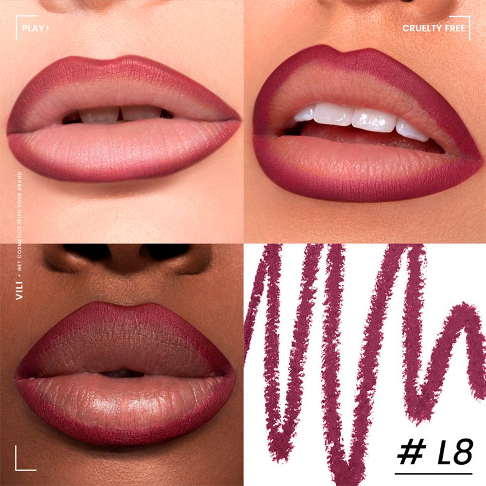 12 Colors Long-lasting Matte Waterproof Lip Liner
