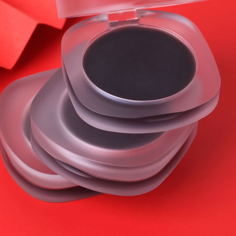 Schwarz-Weiß-Cremepuder-Rouge mit 2 Farbtemperaturwechseln