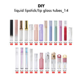Tubos de brillo y lápiz labial líquido DIY14