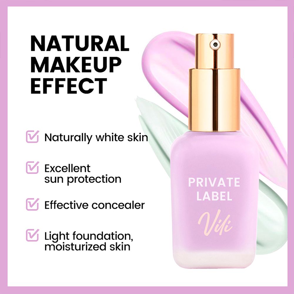 Purple And Green Refreshing Moisturizing Primer