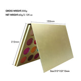 Paleta de sombras de ojos personalizada de 24 colores dorados 【Muestra】
