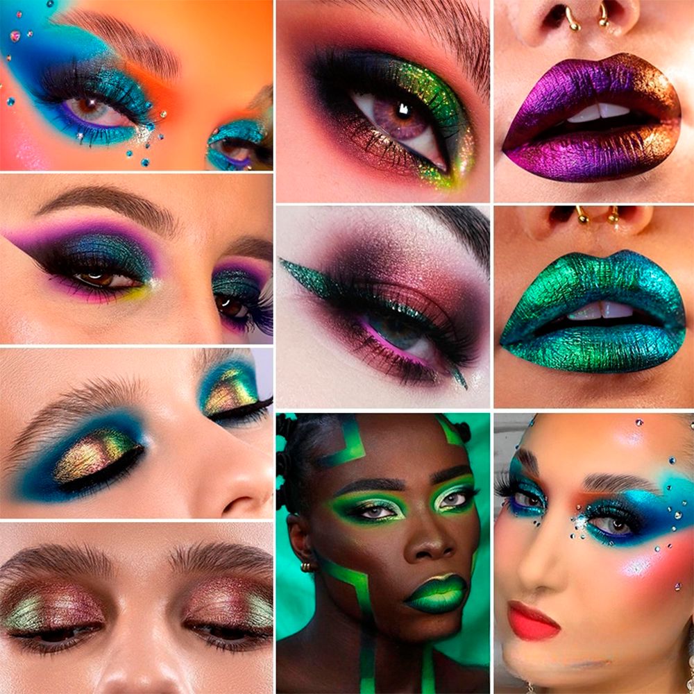 49 Color Chameleon Liquid Eyeshadow Waterproof Quick Drying【34-49】