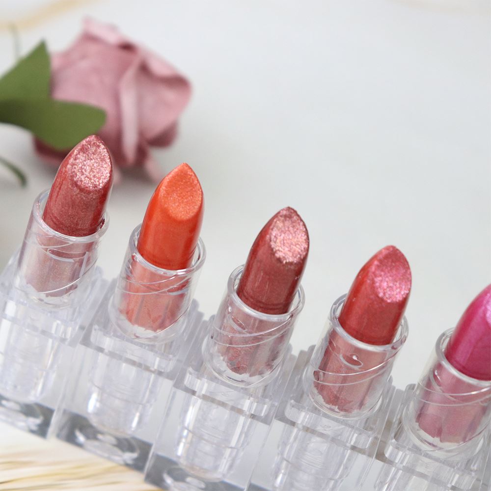 10 Colors Black Glitter Matte Lipstick