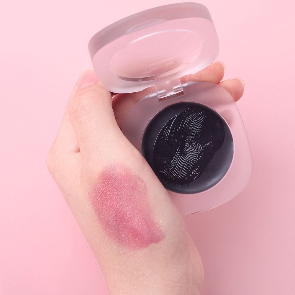 Schwarz-Weiß-Cremepuder-Rouge mit 2 Farbtemperaturwechseln