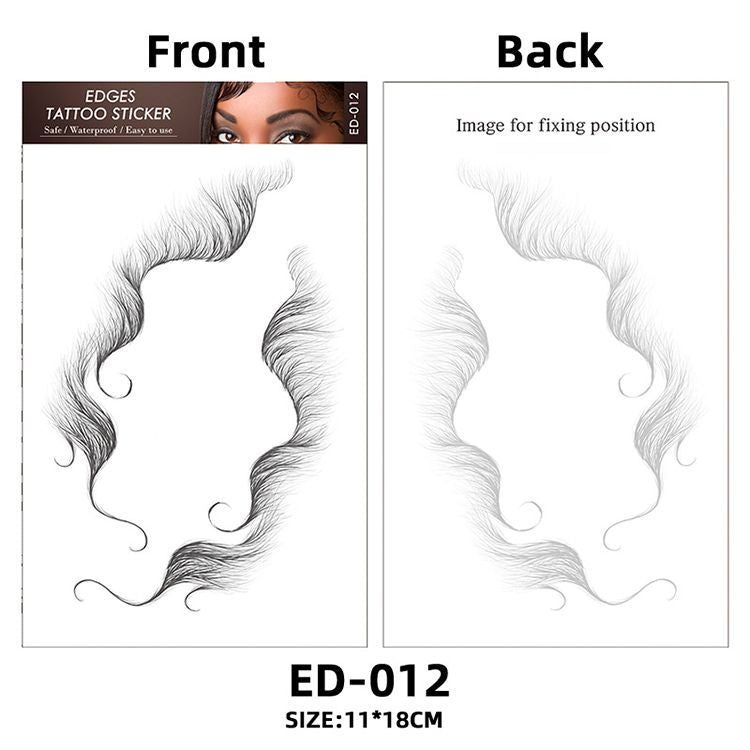 31 Kinds of Tattoo Stickers Hairline Edge Stickers