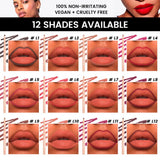 12 Colors Long-lasting Matte Waterproof Lip Liner