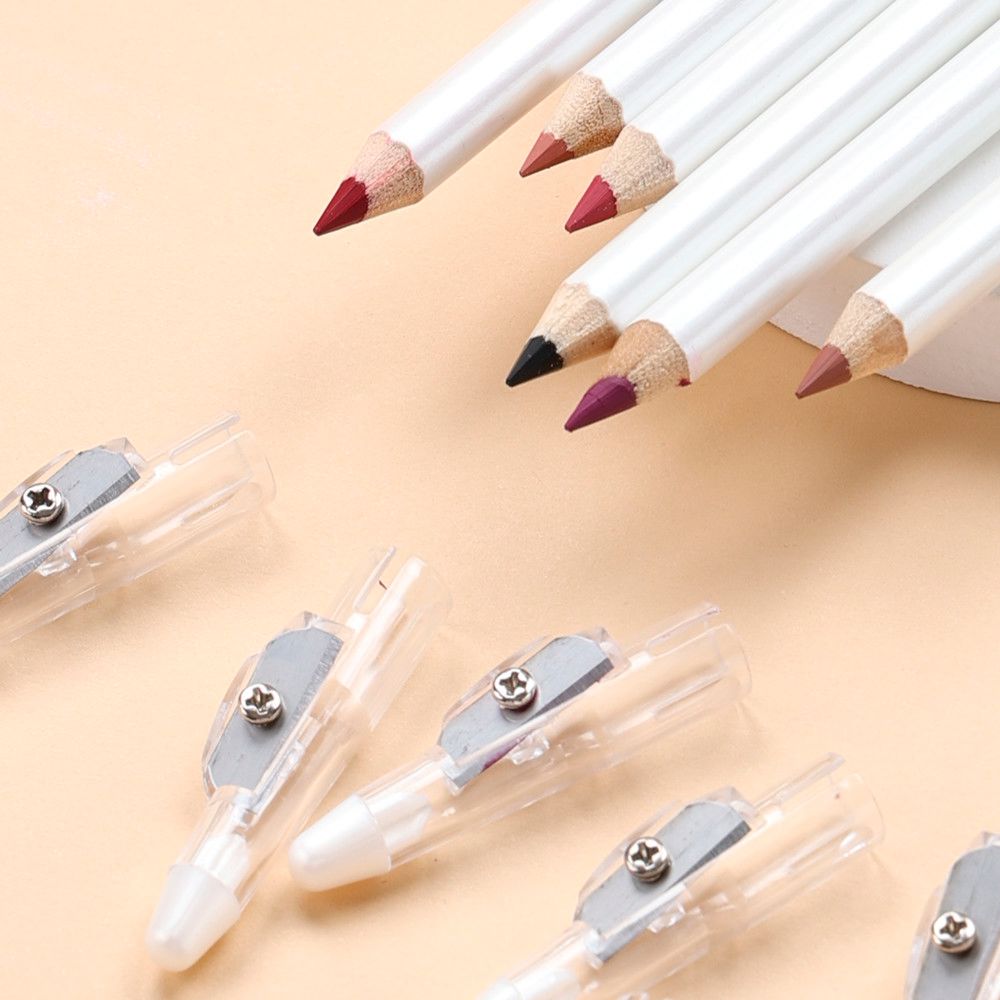 25 Colors Of Matte Waterproof Lip Liner With Sharpener