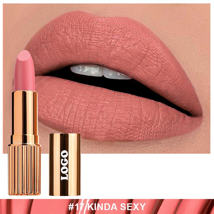 24 Color Gold Tube Matte Lipstick