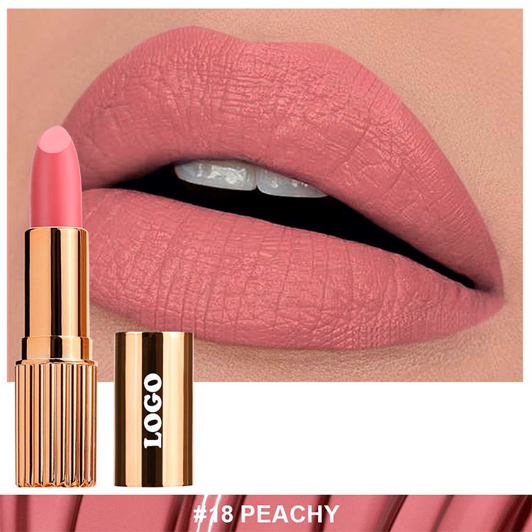 24 Color Gold Tube Matte Lipstick