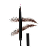2 Colors Waterproof Hard Core Eyebrow Pencil