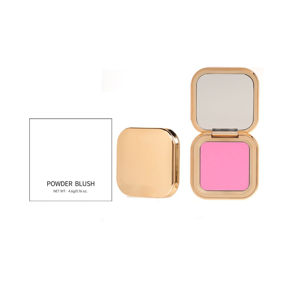 8 Colors Gold Box Blush Powder