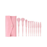 4 Styles, 10-Piece Makeup Brush Set