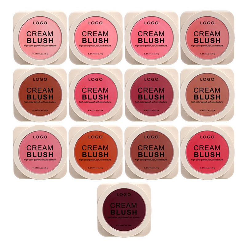 13 Colors Cream Blush (With Puff)