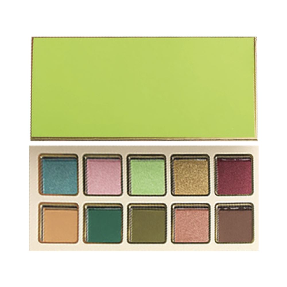 Lidschattenpalette mit 10 Farben