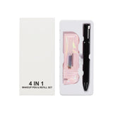 4-in-1-Multifunktionsset aus Eyeliner/Lipliner/Augenbrauenstift/Highlighter