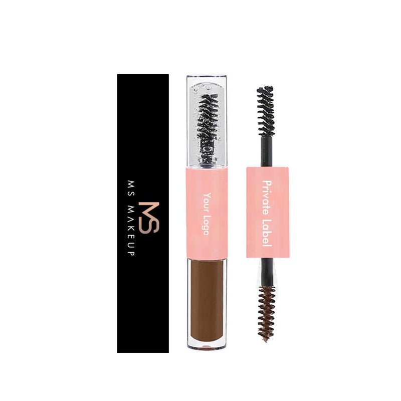 4 Colors Double-ended Eyebrow Tint & Transparent Eyebrow Gel