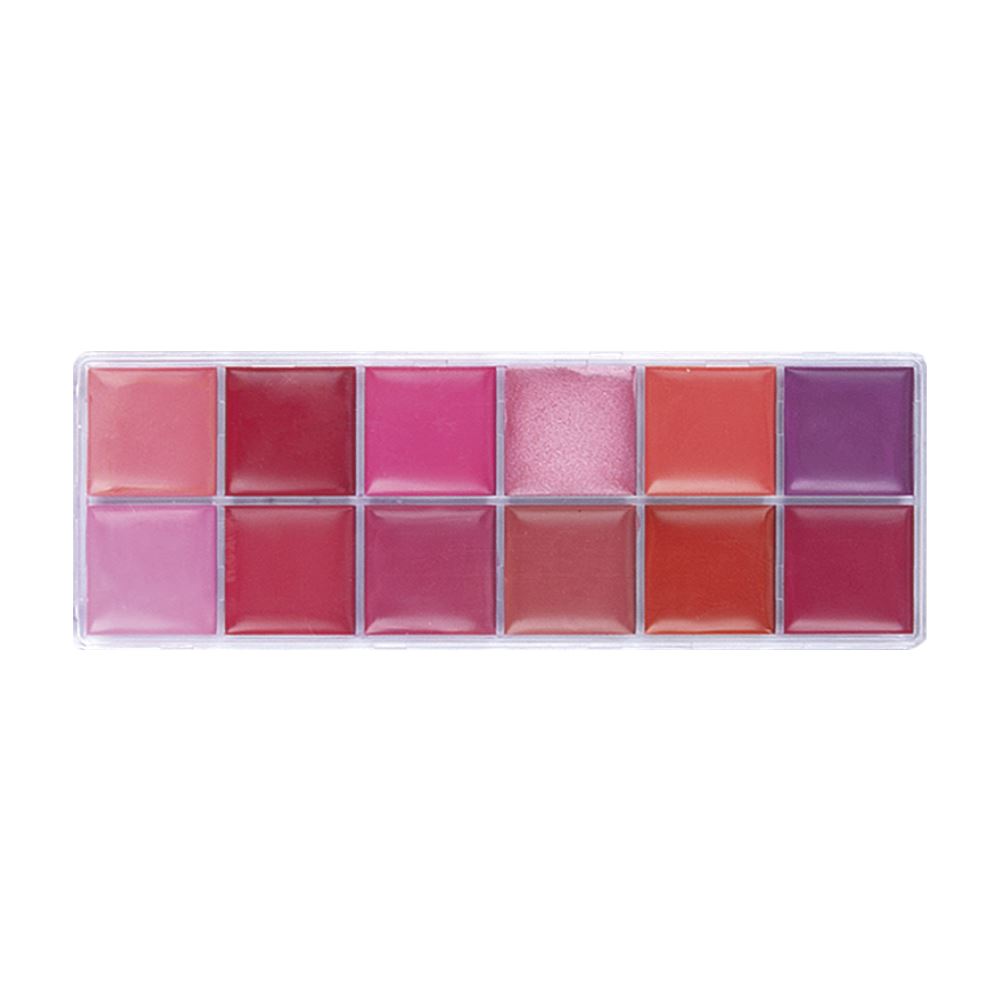 12 Color Lipstick Palette/Concealer Palette