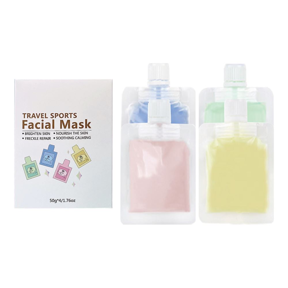 Mascarilla facial de barro 4 en 1