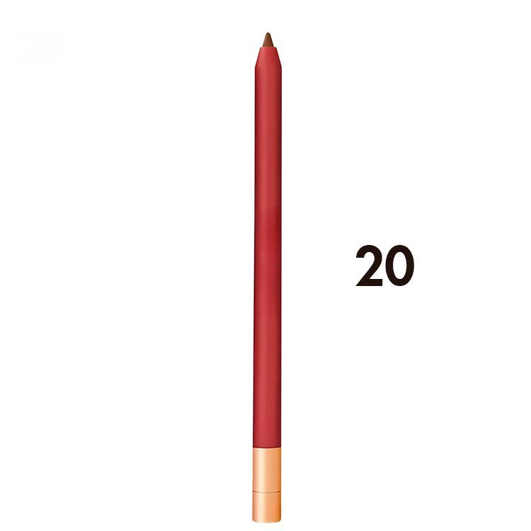 20 Colors Matte Waterproof Twist Lip Liner