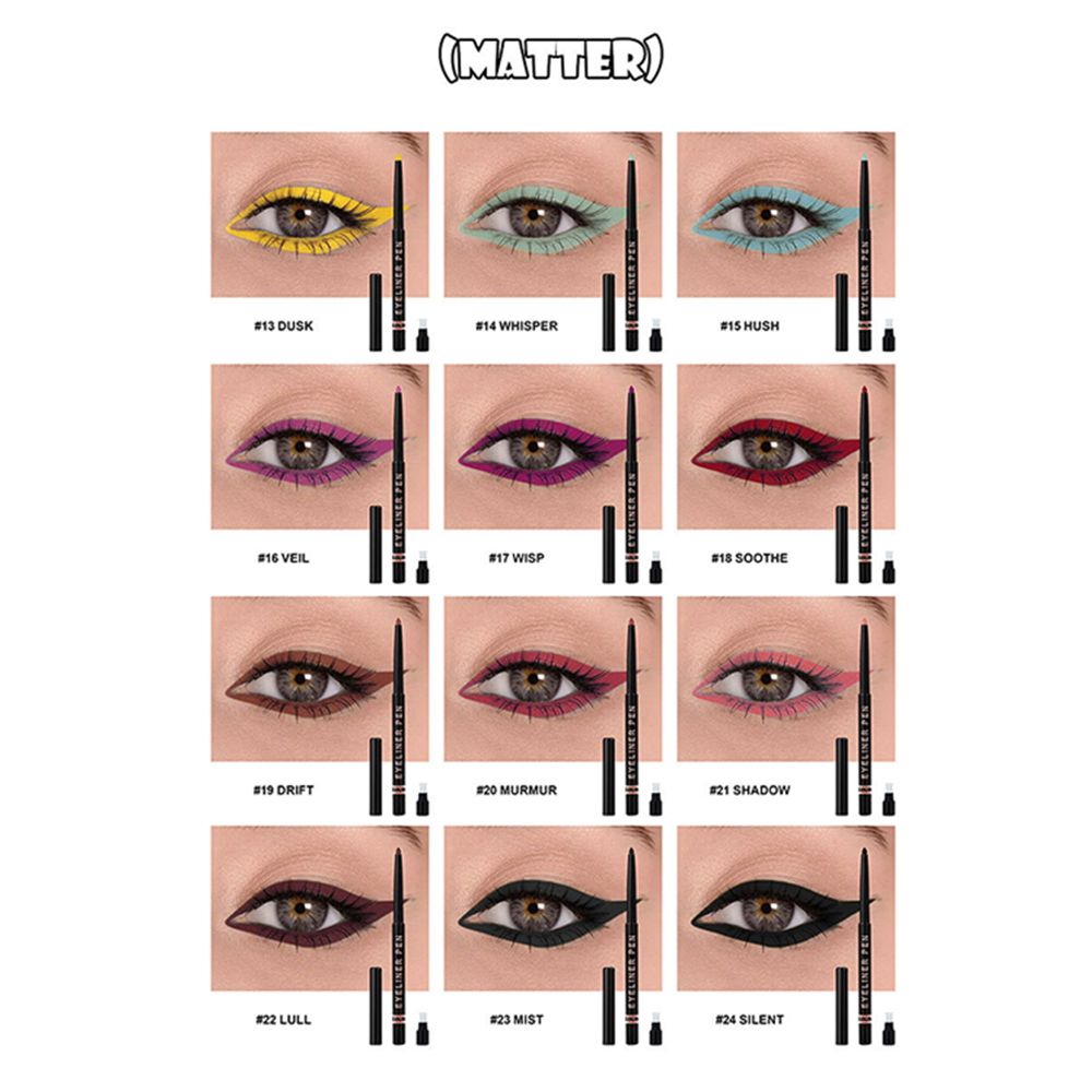 24 Colors Long-lasting Non-fading Eyeliner