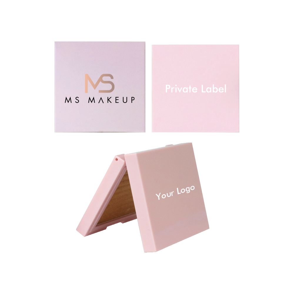 7 Colors Pink Box Single Color Highlight Brightening Glitter Powder