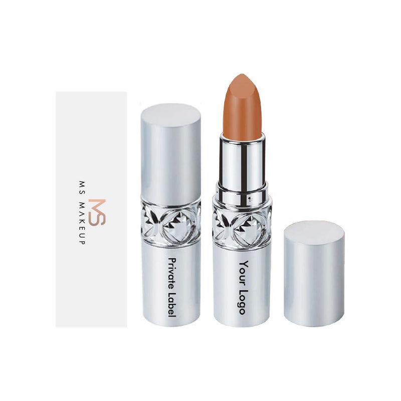 24 Colors Of Silver Tube Moisturizing Lipstick Long-lasting Color Retention Makeup