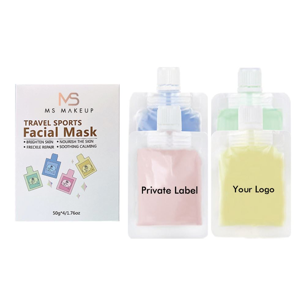 Mascarilla facial de barro 4 en 1