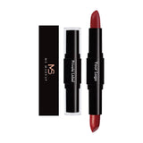 12 Colors 2 In 1 Double-headed Non-stick Cup Lipstick Moisturizing Non-fading Lipstick