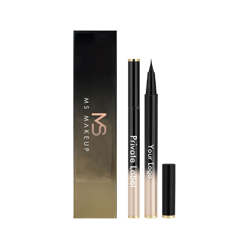 4 Colors Long-lasting Waterproof And Sweat-proof Black Liquid Eyeliner