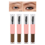 4 Colors Double-ended Eyebrow Tint & Transparent Eyebrow Gel