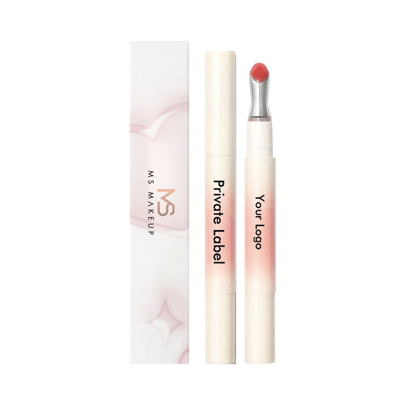 8 Colors Aluminum Alloy Head Moisturizing Lip Gloss