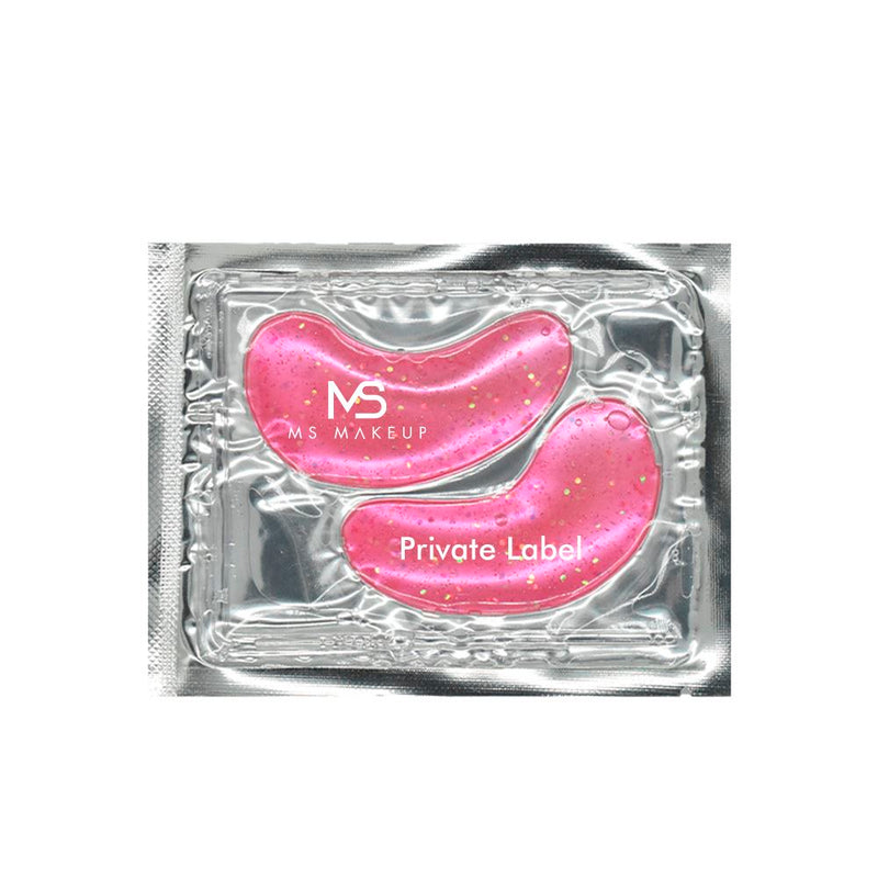 12 Farben straffende Kristall-Augenmaske zur Reduzierung von Augenfalten Kollagen-Augenmaske