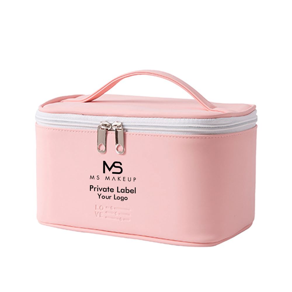 Bolsa de almacenamiento portátil de gran capacidad en 5 colores, bolsa de cosméticos impermeable