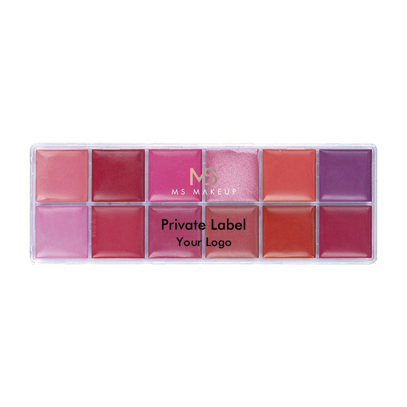 12 Color Lipstick Palette/Concealer Palette