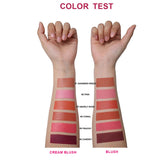 6-Color Dual-Blend Powder Blush & Cream Blush
