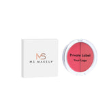6-Color Dual-Blend Powder Blush & Cream Blush
