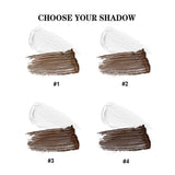 4 Colors Double-ended Eyebrow Tint & Transparent Eyebrow Gel