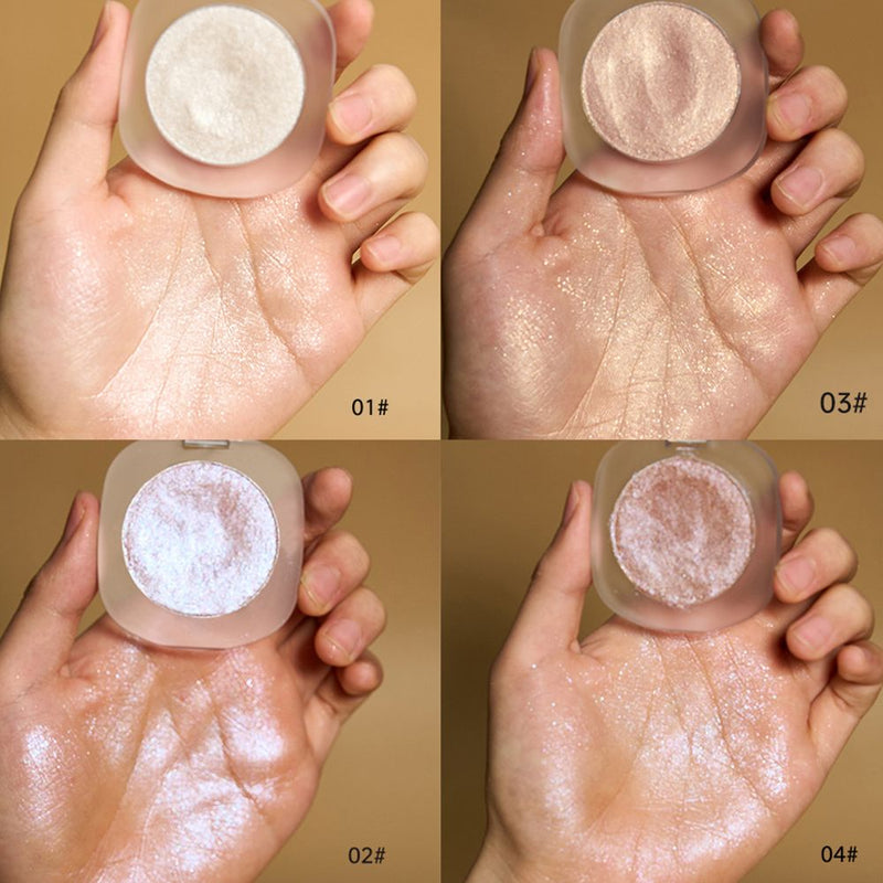 6 Colors Glitter Mud Highlighter/blusher