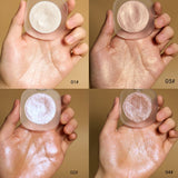 6 Colors Glitter Mud Highlighter/blusher