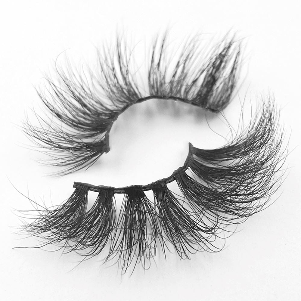 25mm 5D Cross Thick Mink Hair False Eyelashes #34-36