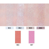 6 Colors Glitter Mud Highlighter/blusher